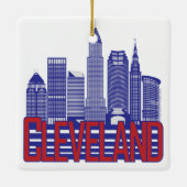 Cleveland City Colors Double-Sided Ornament (Achterkant)