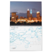 Cleveland City Uitzichten Calendar Kalender (Feb 2027)