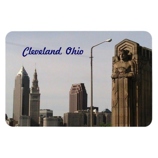 Cleveland Classic Premium Flexi Magnet Magneet (Horizontaal)