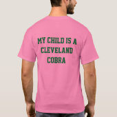 Cleveland Cobras Ma T-Shirt (Achterkant)
