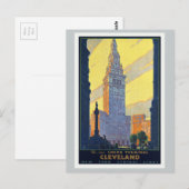 Cleveland de nieuwe EU-terminal  Briefkaart (Voorkant / Achterkant)