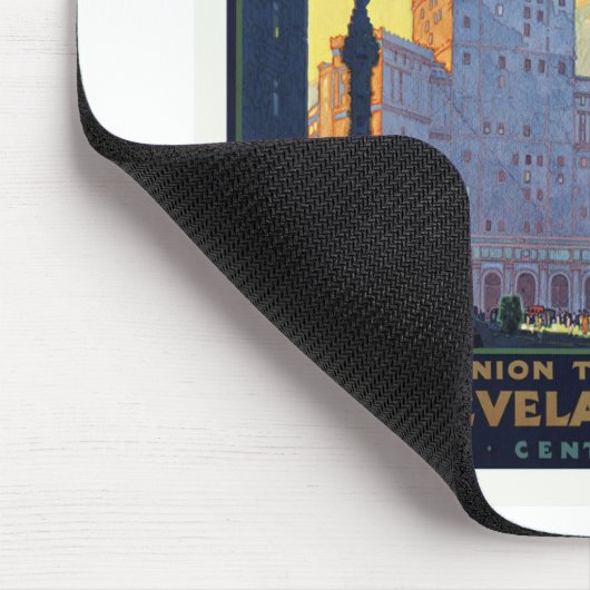 Cleveland de nieuwe EU-terminal  Muismat (Hoek)