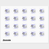 Cleveland Dog Pound Ronde Sticker (Vel)