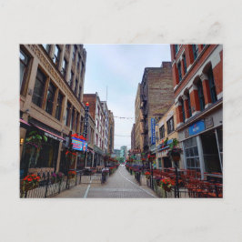 Cleveland downtown briefkaart