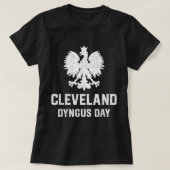 Cleveland Dyngus Day Poolse rots Polska erfgoed T-shirt (Design voorkant)