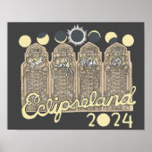 Cleveland Eclipseland-Poster Poster (Voorkant)