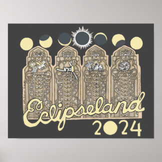 Cleveland Eclipseland-Poster Poster