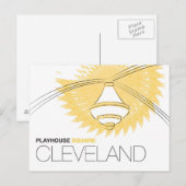 Cleveland en Briefkaart van het afspeelplein (Voorkant / Achterkant)