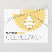 Cleveland en Briefkaart van het afspeelplein (Voorkant)