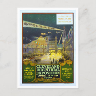  Cleveland Exposition 1909 Poster Briefkaart