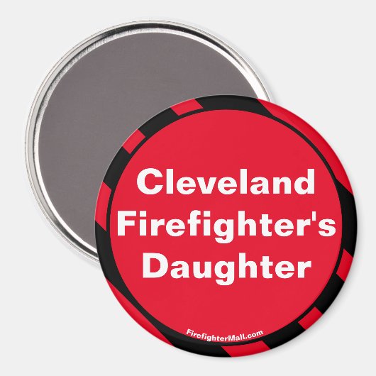 Cleveland Firefighter's Daughter magnet (Voorkant / Achterkant)