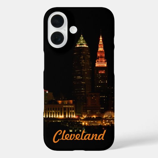 Cleveland Gold-telefoonhoesje Case-Mate iPhone Case (Achterkant)