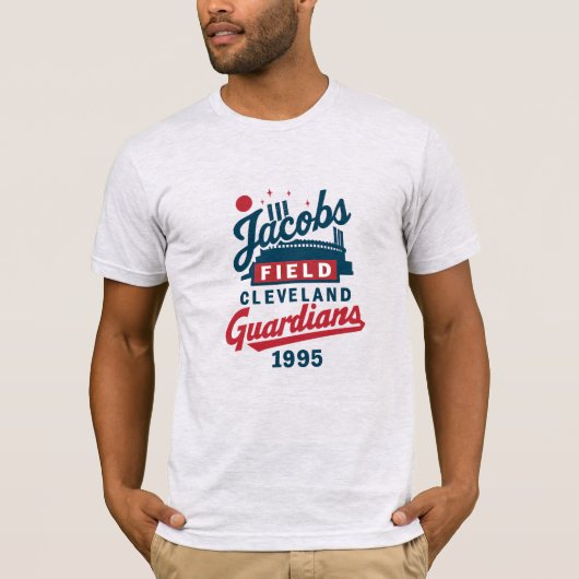 Cleveland Guardians - Jacobs Field (1995) - Nederl T-shirt (Voorkant)