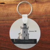 Cleveland Harbor Lighthouse Sleutelhanger (Voorkant)