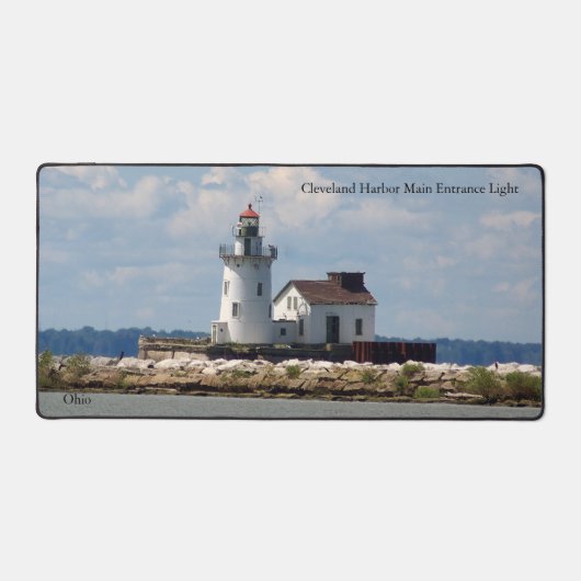 Cleveland Harbor Main Entrance Light bureaumat (Voorkant)