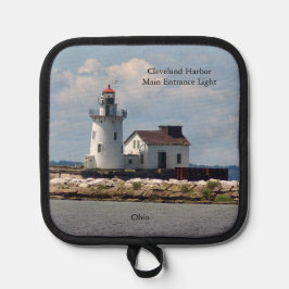 Cleveland Harbour Main Entrance Lichte pot houder