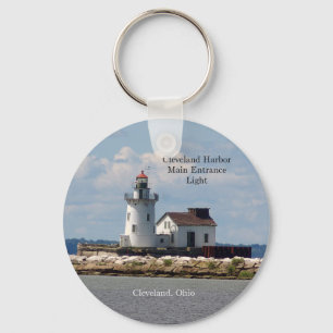 Cleveland Harbour Main Entrance Light key chain Sleutelhanger