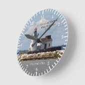 Cleveland Harbour Main Entrance Light klok (Hoek)