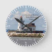 Cleveland Harbour Main Entrance Light klok (Voorkant)