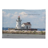 Cleveland Harbour Main Entrance Light Kussensloop (Achterkant)