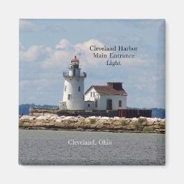 Cleveland Harbour Main Entrance Light magnet