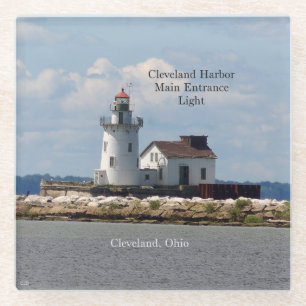 Cleveland Harbour Main Entrance Light onderzetter