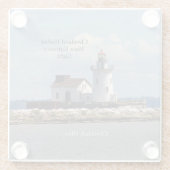 Cleveland Harbour Main Entrance Light onderzetter (Achterkant)