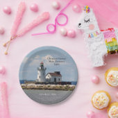 Cleveland Harbour Main Entrance Light paper bord (Feest)