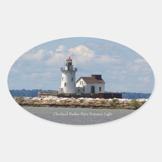 Cleveland Harbour Main Entrance Light sticker (Voorkant)