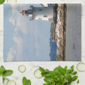 Cleveland Harbour Main Entrance Light Theedoek (Gevouwen)