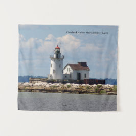 Cleveland Harbour Main Entrance Light Wandkleed