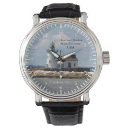 Cleveland Harbour Main Entrance Light watch Horloge