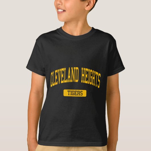 Cleveland Heights High School Hs-ontwerp T-shirt (Voorkant)