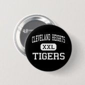 Cleveland Heights - Tigers - Schoonheid en Hoogte Ronde Button 5,7 Cm (Voorkant /achterkant)