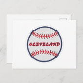 Cleveland Hometown Indian Tribe for Baseball Fans Briefkaart (Voorkant / Achterkant)