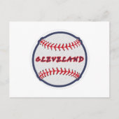 Cleveland Hometown Indian Tribe for Baseball Fans Briefkaart (Voorkant)