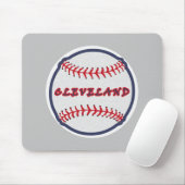 Cleveland Hometown Indian Tribe for Baseball Fans Muismat (Met muis)