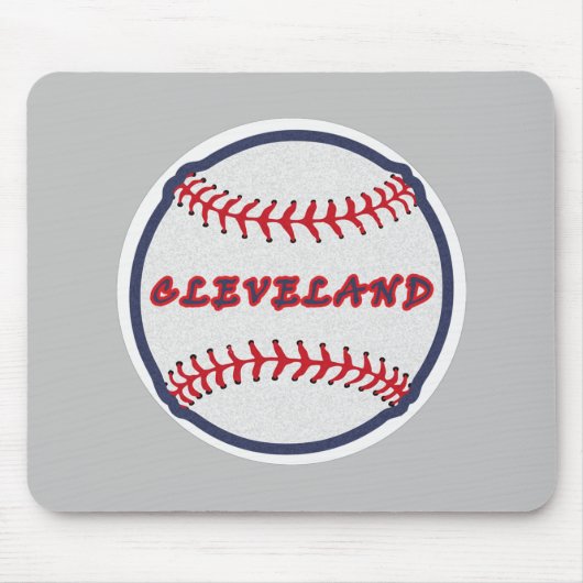 Cleveland Hometown Indian Tribe for Baseball Fans Muismat (Voorkant)