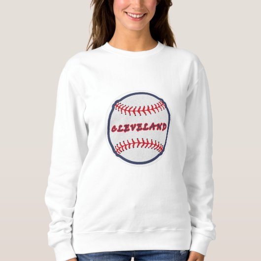 Cleveland Hometown Indian Tribe for Baseball Fans Trui (Voorkant)
