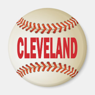CLEVELAND HONKBAL MAGNEET
