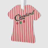Cleveland in Shirt van Lichten ornament-! Ornament (voorkant)