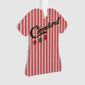 Cleveland in Shirt van Lichten ornament-! Ornament (voorkant)