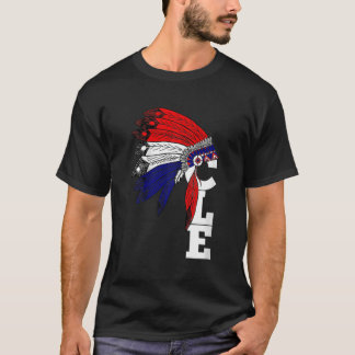 Cleveland Iroqios Indian Tribe Shirt voor mannen