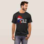 Cleveland Iroqios Indian Tribe Tshirt voor mannen (Voorkant volledig)
