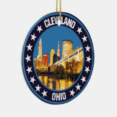 Cleveland Keramisch Ornament (Rechts)