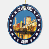 Cleveland Keramisch Ornament (Links)