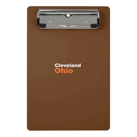 Cleveland, klembord van Ohio Mini (Voorkant)