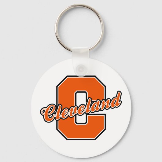 Cleveland Letter Sleutelhanger (Voorkant)