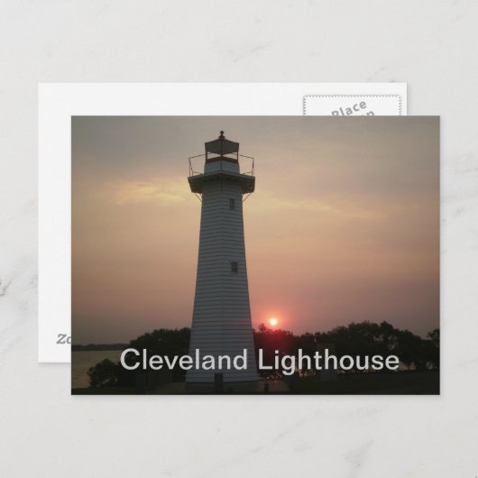 Cleveland Lighthouse Briefkaart (Voorkant / Achterkant)
