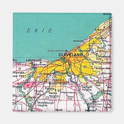 Cleveland Magneet (Voorkant)